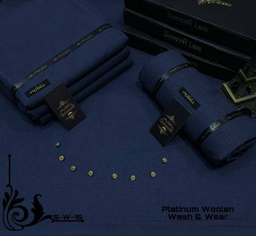 Wash &  Wear, Cotton, khaddar, Unstitched Suits for Men Winter Season 