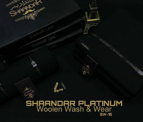 Wash &  Wear, Cotton, khaddar, Unstitched Suits for Men Winter Season 