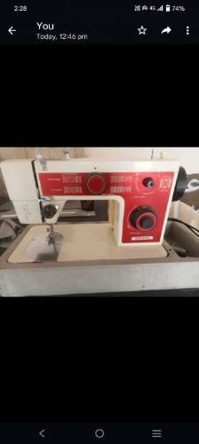 Mercedes company sewing machine