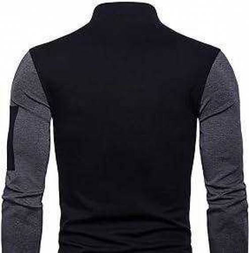 men's stitched pullover fleece kangaroo hoodies