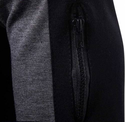 men's stitched pullover fleece kangaroo hoodies