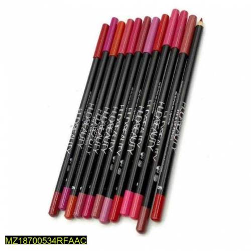 Lip and eye pencils pack of 12 