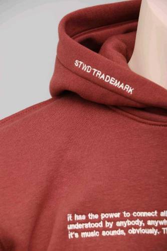 Name: P Bear hoodiesBrand: Pull & BearFabric: FleeceColor: MaroonDetai