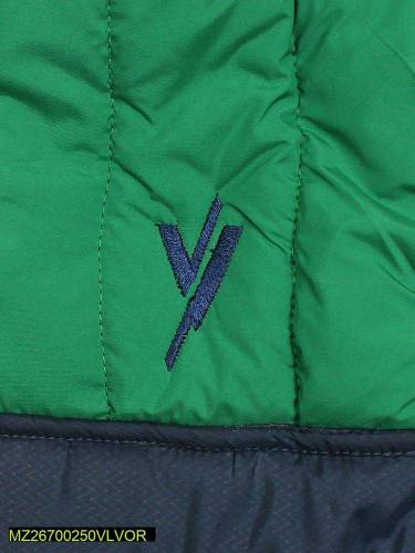 Kids Unisex Stitched Polyester Puffer Jacket 