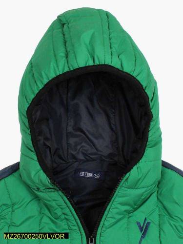 Kids Unisex Stitched Polyester Puffer Jacket 
