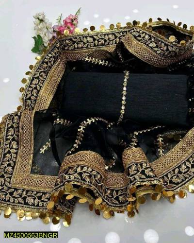 3 Pcs Unstitched Suit 