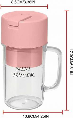 High quality electric portable mini juicer blender