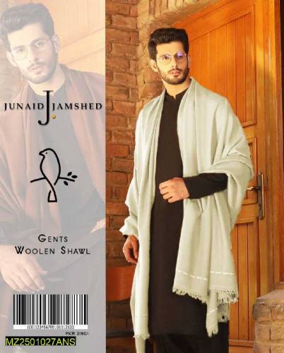 men's wool shawl 