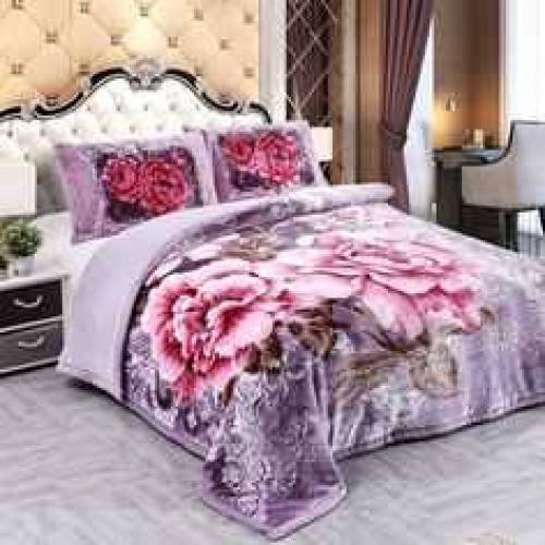 kambal 4 pices blanket set 