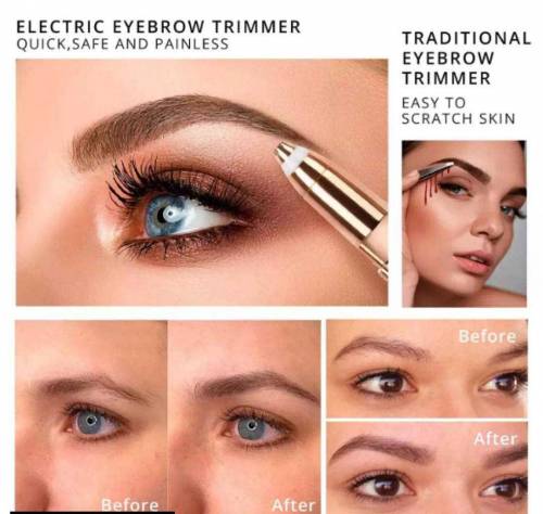 Flawless Blawless 2 in 1 eye brow nose face lips shaver. Electrical re