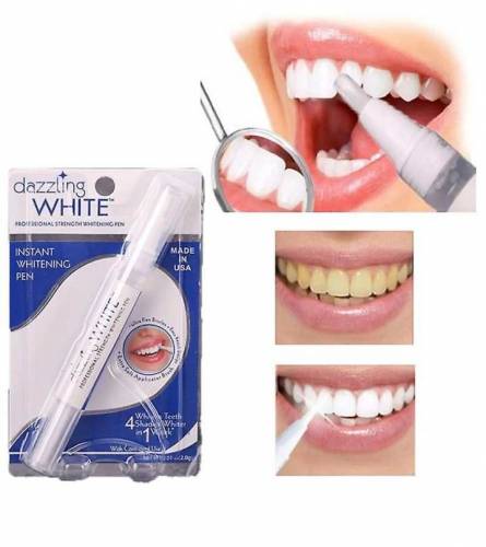 Instant teeth whitening pen