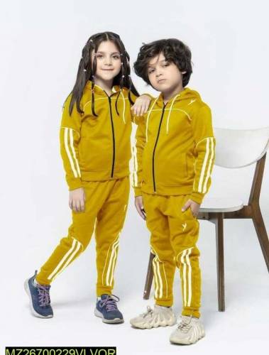 2Pc Kids Fleece Tracksuit 