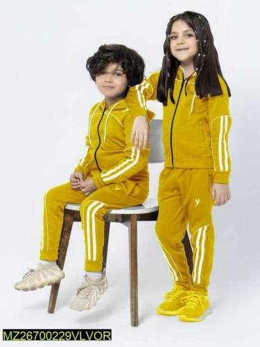 2Pc Kids Fleece Tracksuit 