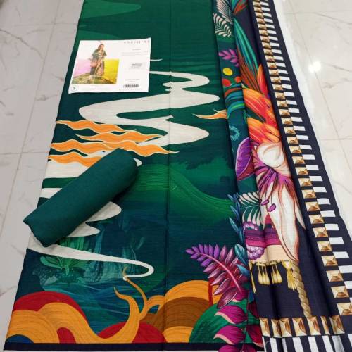 SAPPHIRE 3PC KHADDAR PRINTED
