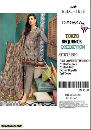 Women 3 piece branded stuff 