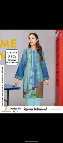 Dhanak 3Pcs Wool Shawl