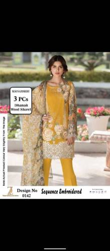 Dhanak 3Pcs Wool Shawl