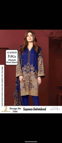 Dhanak 3Pcs Wool Shawl