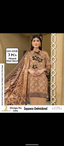 Dhanak 3Pcs Wool Shawl