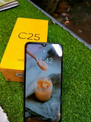 realme c25s 4/64 glass change all ok with original charger & box 