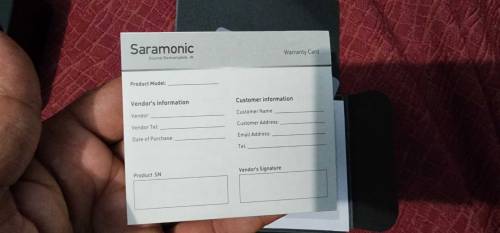 2.4GHz Wireless Microphone for iOS Device,Saramonic Blink500 B4 Dual-C