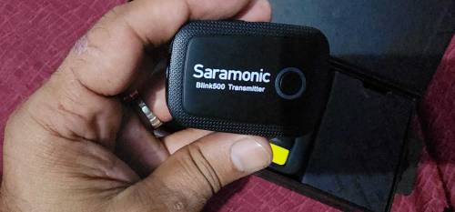 2.4GHz Wireless Microphone for iOS Device,Saramonic Blink500 B4 Dual-C