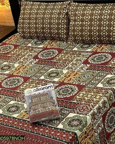 Printed Double BedSheet