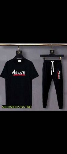 Men's Cotton Printed track suit