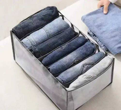 7 Grids Jeans Organizer
