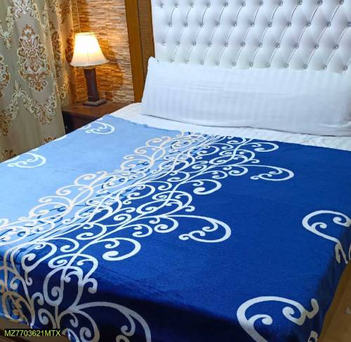 Printed Ac fleece Blanket Double bed
