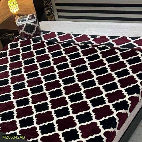 Printed Ac fleece Blanket Double bed