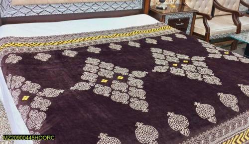 Printed Ac fleece Blanket Double bed