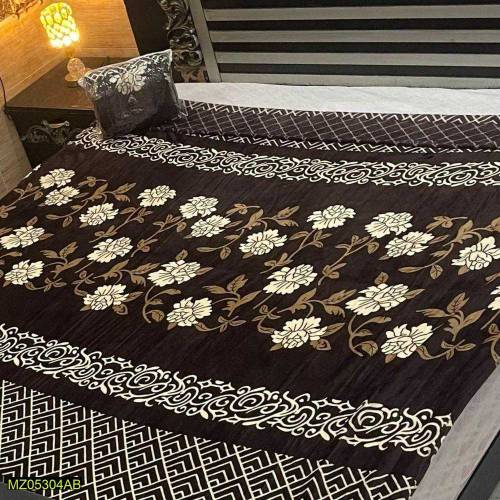 Printed Ac fleece Blanket Double bed