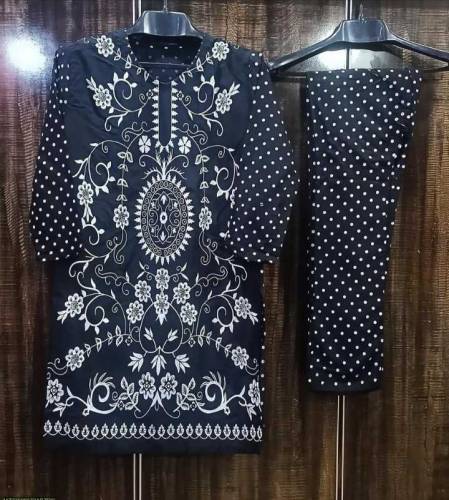 2 piece stitches dress 