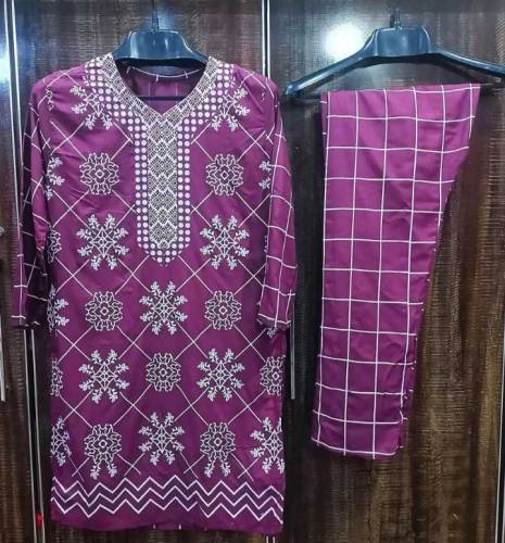 2 piece stitches dress 