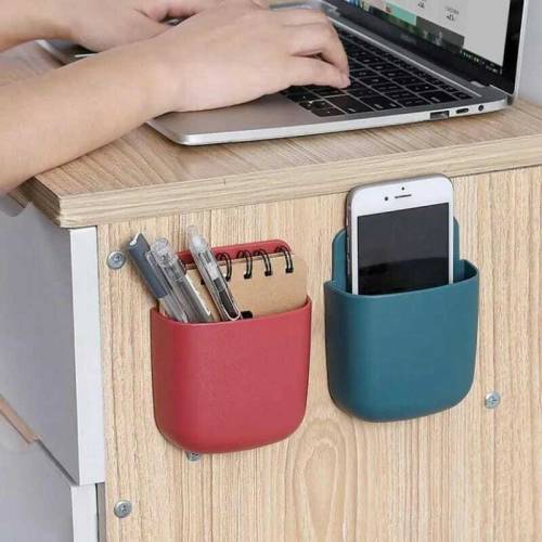 High Quality Wall Mounted Storage Box For Mobiles, Remote Control, Key