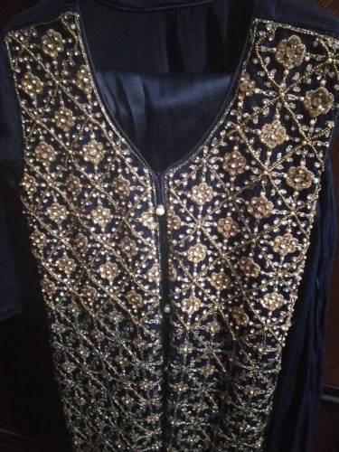only used one time superb party wear dress