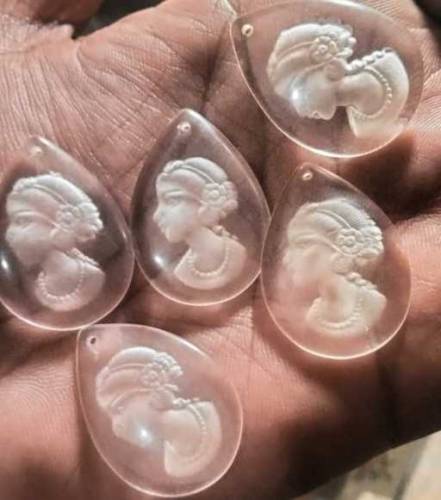 Dur e Najaf Locket With Stone Certificate 