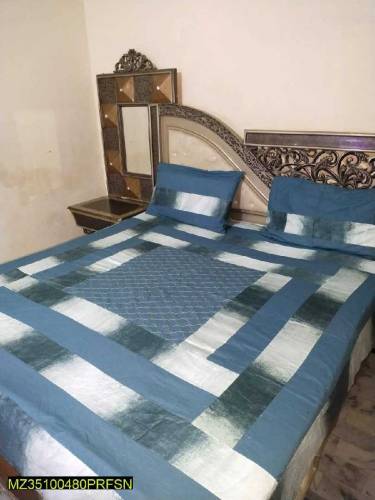 3 pc Duble Bedsheet