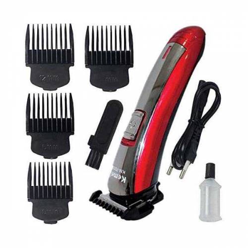 Kemei Km 7055 With 4 Different Size Hair and Beard Trimmer