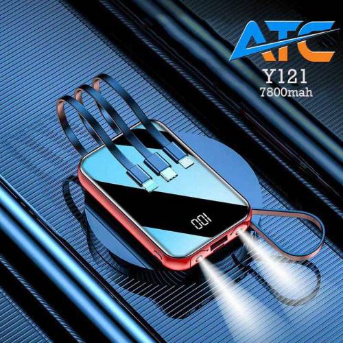 ✨ Brand New 🤩 ATC Y121 7800mah Power Bank | Pocket Size Power Bank ❤️ F