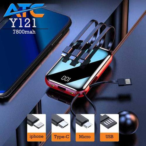 ✨ Brand New 🤩 ATC Y121 7800mah Power Bank | Pocket Size Power Bank ❤️ F