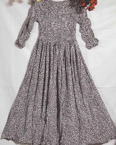 *JORJET LONG GAZING FROCK*