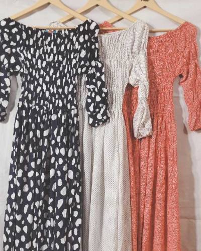 *JORJET LONG GAZING FROCK*