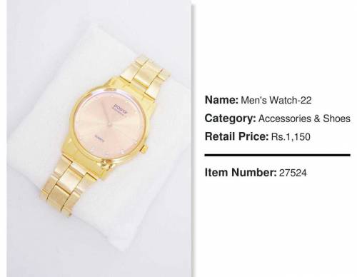 Men's Watch - 22