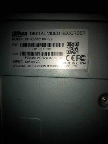 dahua dvr 16 channel 