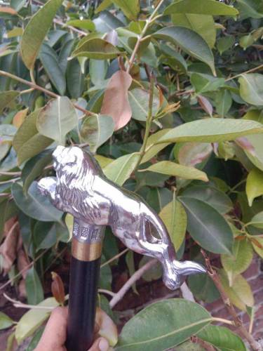 handmade walking stick with sword