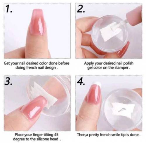 SILICONE NAIL STAMPER 
