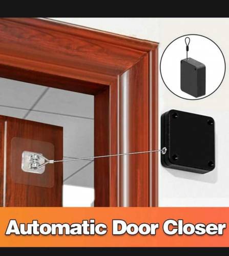 PORTABLE AUTOMATIC STAINLESS STEEL DOOR CLOSER MULTIFUNCTIONAL