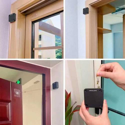 PORTABLE AUTOMATIC STAINLESS STEEL DOOR CLOSER MULTIFUNCTIONAL